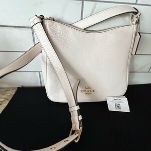 Coach Ellie Leather File Crossbody Bag